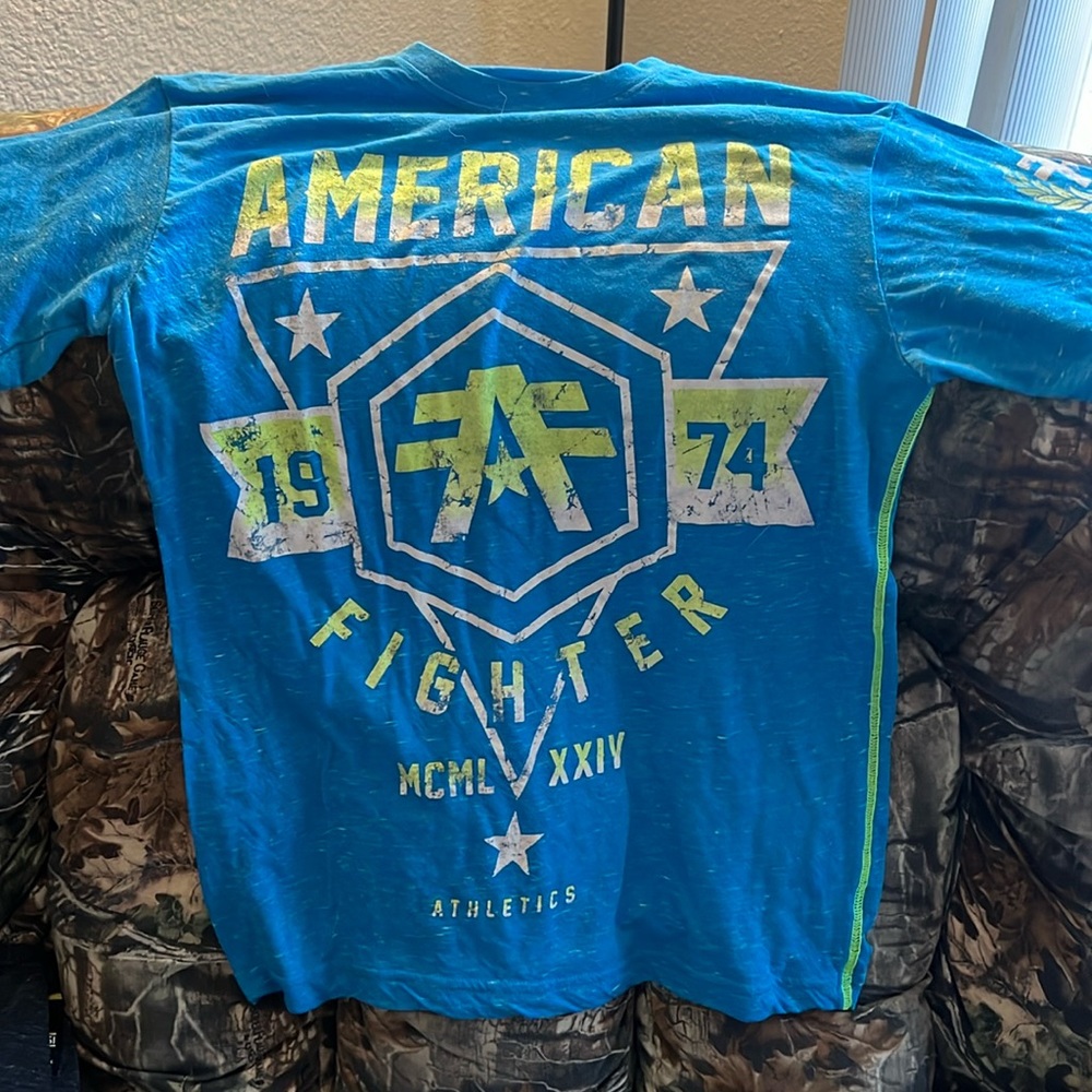 American fighter tshirt
